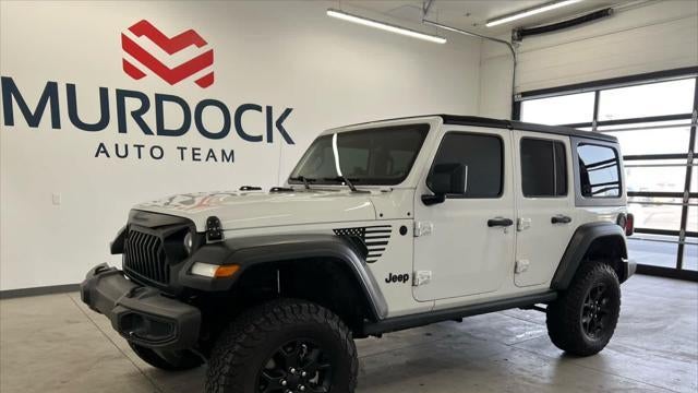 Preowned 2021 Jeep Wrangler Unlimited Willys for Sale