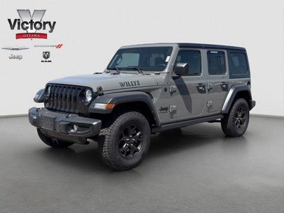 Photo of a 2021 Jeep Wrangler Unlimited 4X4 Willys 4DR SUV for sale