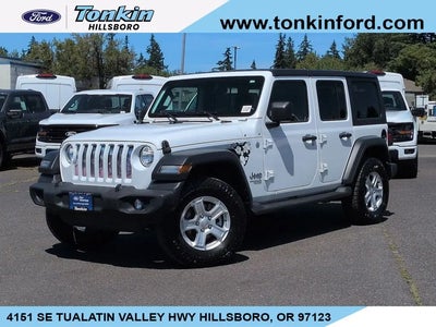 Photo of a 2020 Jeep Wrangler Unlimited 4X4 Sport 4DR SUV for sale