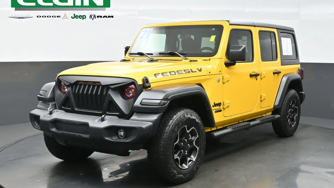 Preowned 2021 Jeep Wrangler Unlimited Sport for Sale