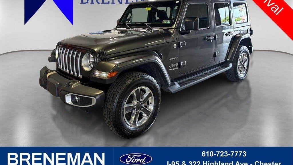 Preowned 2021 Jeep Wrangler Unlimited Sahara for Sale
