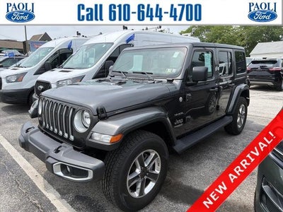 2022 Jeep Wrangler Unlimited 4X4 Sahara 4DR SUV