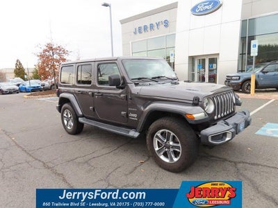 2018 Jeep Wrangler Unlimited 4X4 Sahara 4DR SUV (midyear Release)