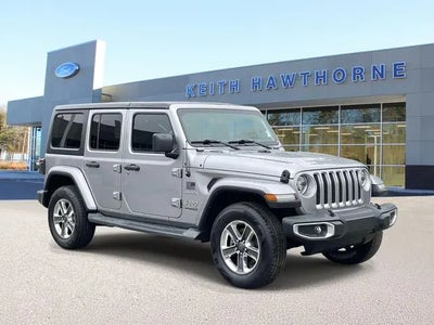 2018 Jeep Wrangler Unlimited 4X4 Sahara 4DR SUV (midyear Release)