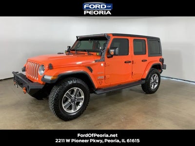 2018 Jeep Wrangler Unlimited 4X4 Sahara 4DR SUV (midyear Release)