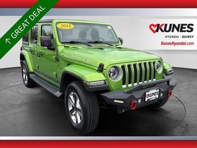2018 Jeep Wrangler Unlimited 4X4 Sahara 4DR SUV (midyear Release)