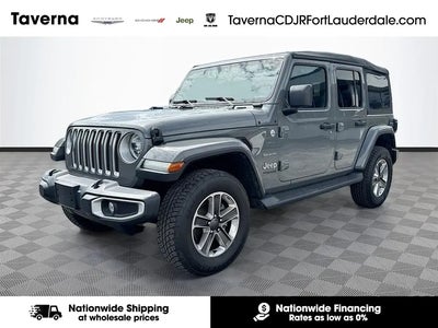 Photo of a 2021 Jeep Wrangler Unlimited 4X4 Sahara 4DR SUV for sale