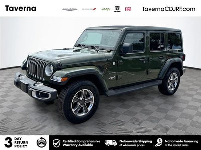 Photo of a 2022 Jeep Wrangler Unlimited 4X4 Sahara Altitude 4DR SUV for sale