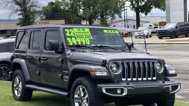 Preowned 2022 Jeep Wrangler Unlimited Sahara for Sale