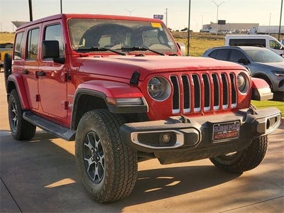 2018 Jeep Wrangler Unlimited 4X4 Sahara 4DR SUV (midyear Release)