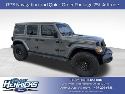 Photo of a 2020 Jeep Wrangler Unlimited 4X4 Sahara 4DR SUV for sale