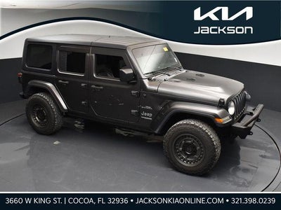 2018 Jeep Wrangler Unlimited 4X4 Sahara 4DR SUV (midyear Release)