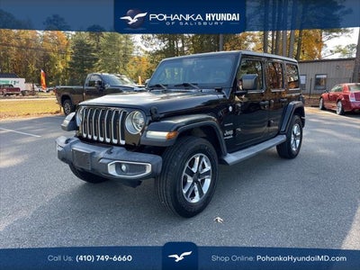 2018 Jeep Wrangler Unlimited 4X4 Sahara 4DR SUV (midyear Release)