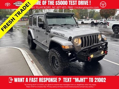 2018 Jeep Wrangler Unlimited 4X4 Sahara 4DR SUV (midyear Release)