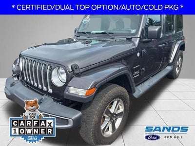 2019 Jeep Wrangler Unlimited 4X4 Sahara 4DR SUV
