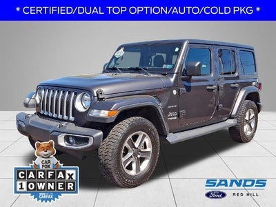 2019 Jeep Wrangler Unlimited 4X4 Sahara 4DR SUV