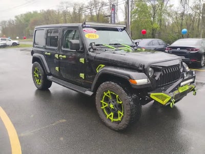 Photo of a 2021 Jeep Wrangler Unlimited 4X4 Sahara 4DR SUV for sale