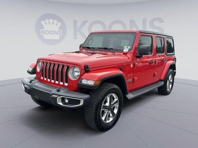 2018 Jeep Wrangler Unlimited 4X4 Sahara 4DR SUV (midyear Release)