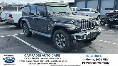 2018 Jeep Wrangler Unlimited 4X4 Sahara 4DR SUV (midyear Release)