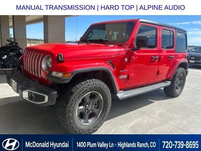 2020 Jeep Wrangler Unlimited 4X4 Sahara 4DR SUV