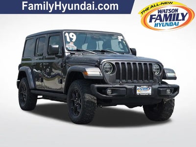 Photo of a 2019 Jeep Wrangler Unlimited 4X4 Sahara 4DR SUV for sale