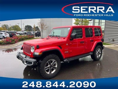 2020 Jeep Wrangler Unlimited 4X4 Sahara 4DR SUV