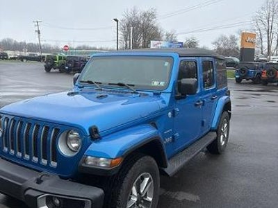 Photo of a 2022 Jeep Wrangler Unlimited 4X4 Sahara 4DR SUV for sale