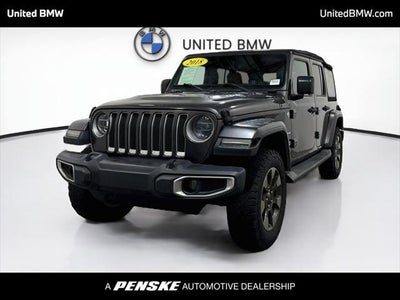2018 Jeep Wrangler Unlimited 4X4 Sahara 4DR SUV (midyear Release)