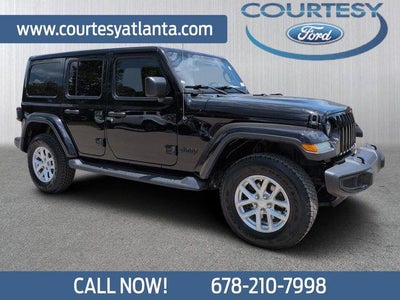 Photo of a 2020 Jeep Wrangler Unlimited 4X4 Sahara 4DR SUV for sale