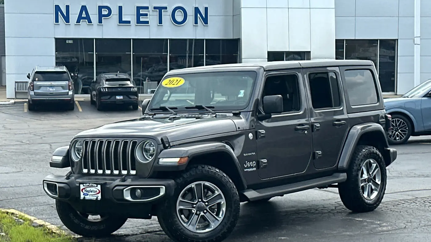 Preowned 2021 Jeep Wrangler Unlimited Sahara Altitude for Sale