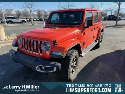 2019 Jeep Wrangler Unlimited 4X4 Sahara 4DR SUV