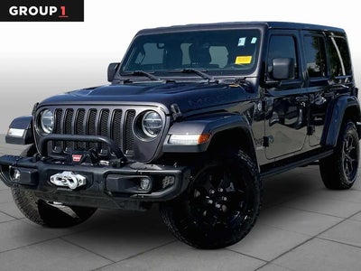 Photo of a 2018 Jeep Wrangler Unlimited 4X4 Sahara 4DR SUV (midyear Release) for sale