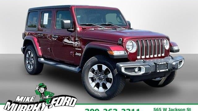 Preowned 2021 Jeep Wrangler Unlimited Sahara for Sale