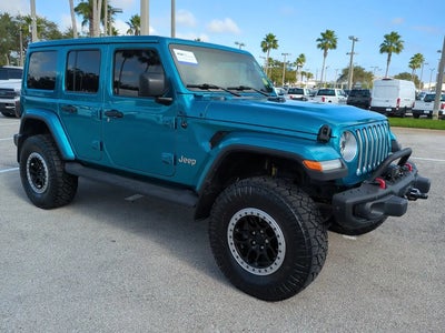 2020 Jeep Wrangler Unlimited 4X4 Sahara 4DR SUV