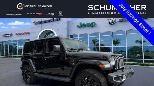 Preowned 2021 Jeep Wrangler Unlimited Sahara for Sale
