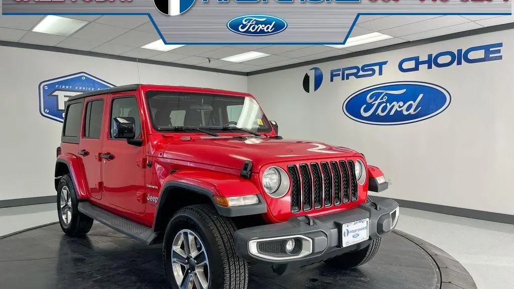 Preowned 2020 Jeep Wrangler Unlimited Sahara for Sale