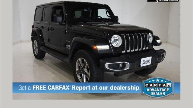 Preowned 2021 Jeep Wrangler Unlimited Sahara for Sale