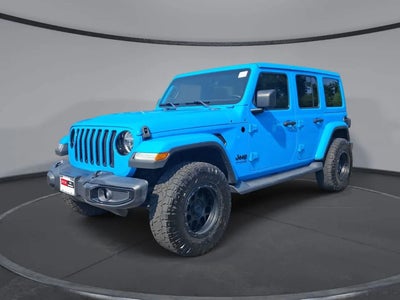 2021 Jeep Wrangler Unlimited 4X4 Sahara 4DR SUV