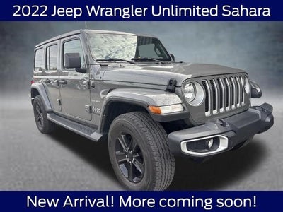 2022 Jeep Wrangler Unlimited 4X4 Sahara 4DR SUV