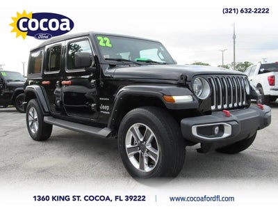 2022 Jeep Wrangler Unlimited 4X4 Sahara 4DR SUV