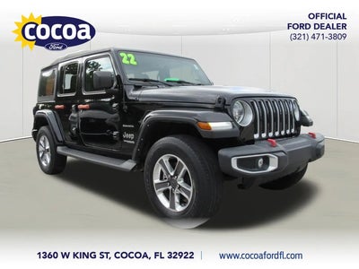 2022 Jeep Wrangler Unlimited 4X4 Sahara 4DR SUV