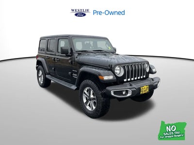 2020 Jeep Wrangler Unlimited 4X4 Sahara 4DR SUV