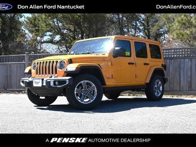 Photo of a 2021 Jeep Wrangler Unlimited 4X4 Sahara 4DR SUV for sale
