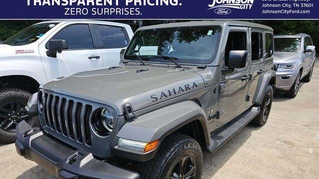 Preowned 2021 Jeep Wrangler Unlimited Sahara for Sale