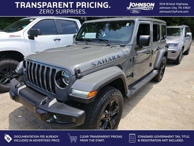 Photo of a 2021 Jeep Wrangler Unlimited 4X4 Sahara 4DR SUV for sale
