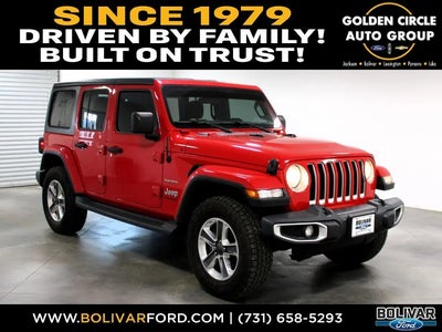 Photo of a 2021 Jeep Wrangler Unlimited 4X4 Sahara 4DR SUV for sale