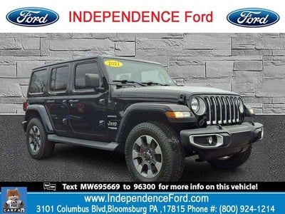 2021 Jeep Wrangler Unlimited 4X4 Sahara 4DR SUV