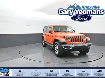 2018 Jeep Wrangler Unlimited 4X4 Sahara 4DR SUV (midyear Release)