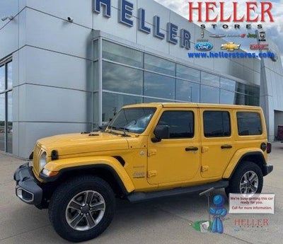 2018 Jeep Wrangler Unlimited 4X4 Sahara 4DR SUV (midyear Release)