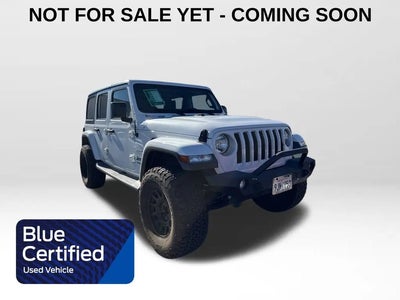 2019 Jeep Wrangler Unlimited 4X4 Sahara 4DR SUV
